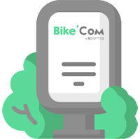 Street marketing - Bikecom - Le premier réseau d'affichage national éco responsable